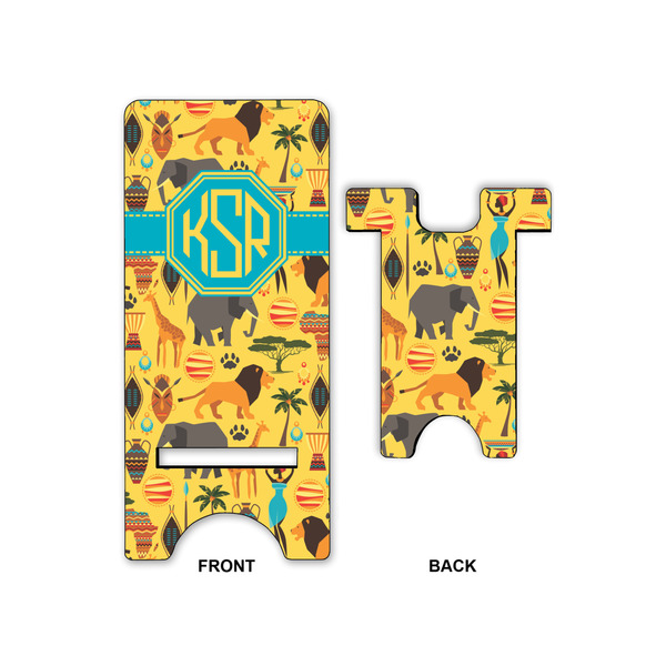 African Safari Large Phone Stand - Front & Back