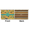 African Safari Large Zipper Pouch Approval (Front and Back)