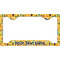 African Safari License Plate Frame - Style C