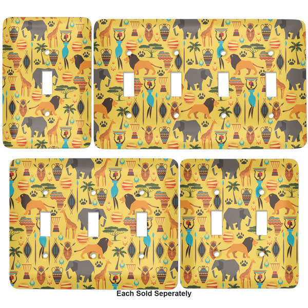 African Safari Light Switch Covers all sizes