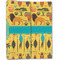 African Safari Linen Placemat - Folded Half (double sided)