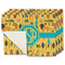 African Safari Single-Sided Linen Placemat - Set of 4 w/ Monogram