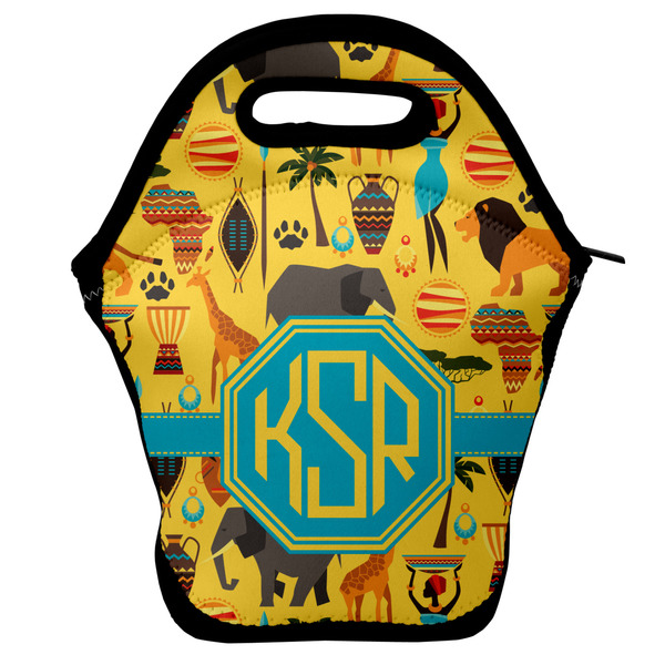 Custom African Safari Lunch Bag w/ Monogram