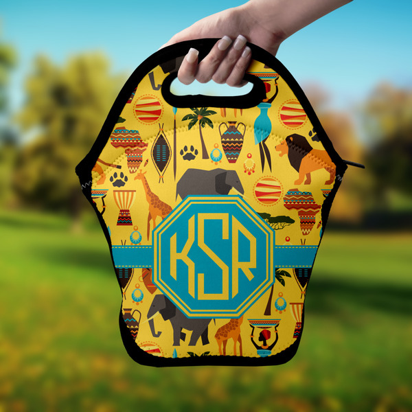African Safari Lunch Bag - Hand