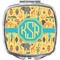 African Safari Compact Makeup Mirror (Personalized)