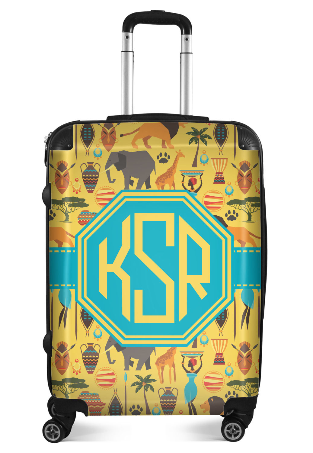 safari black suitcase