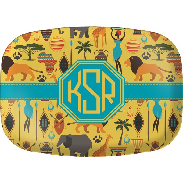 Custom African Safari Melamine Platter (Personalized)