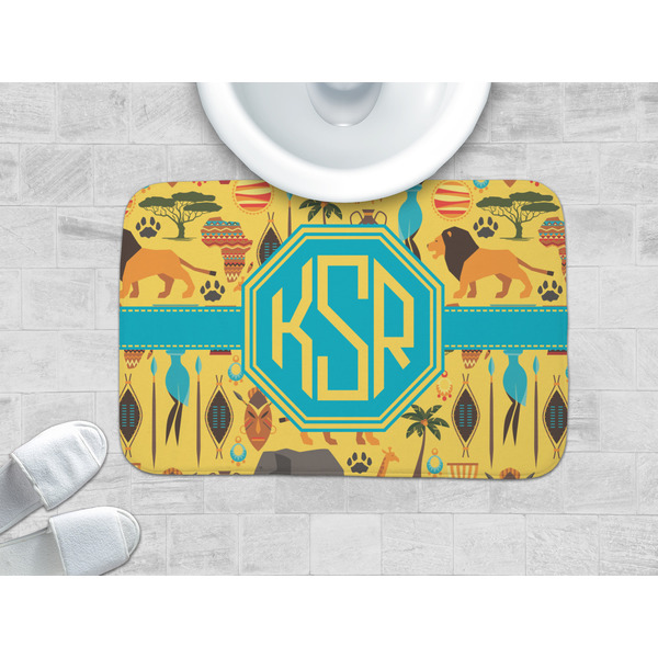 African Safari Memory Foam Bath Mat - LIFESTYLE 34x21