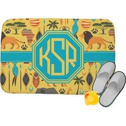 African Safari Memory Foam Bath Mat (Personalized)