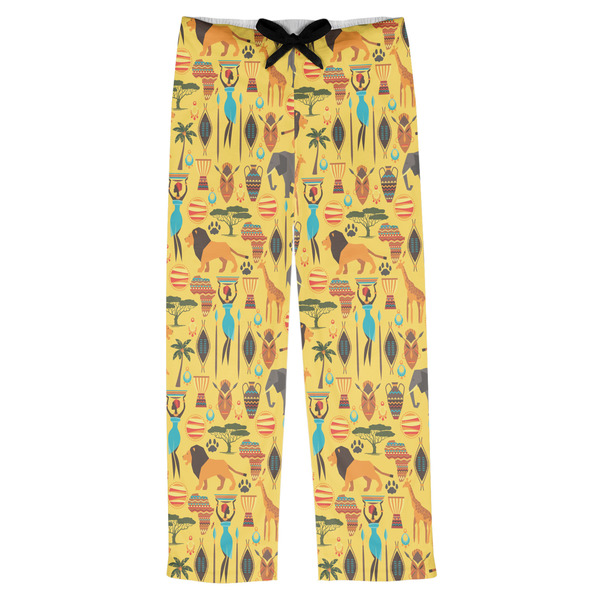 Custom African Safari Mens Pajama Pants - XS