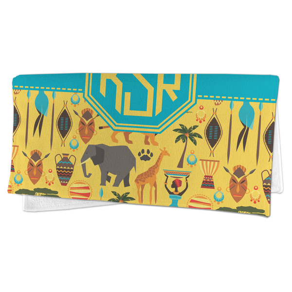 African Safari Microfiber Dish Rag - FOLDED (half)