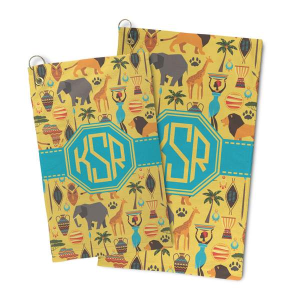 African Safari Microfiber Golf Towel - PARENT/MAIN