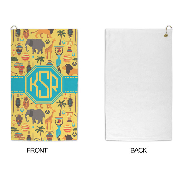 African Safari Microfiber Golf Towels - APPROVAL
