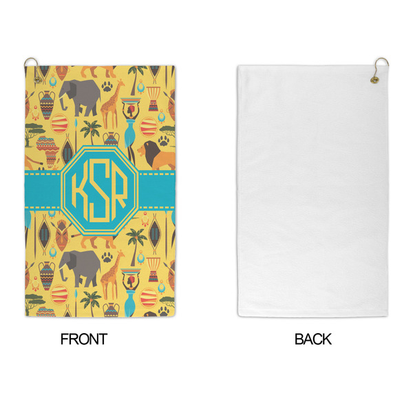 African Safari Microfiber Golf Towels - APPROVAL
