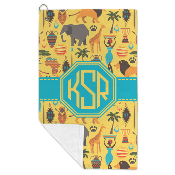 African Safari Microfiber Golf Towels - FOLD