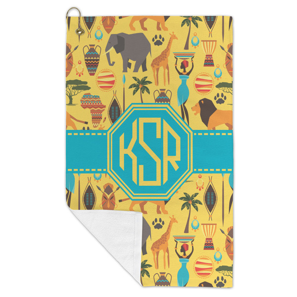 African Safari Microfiber Golf Towels - FOLD