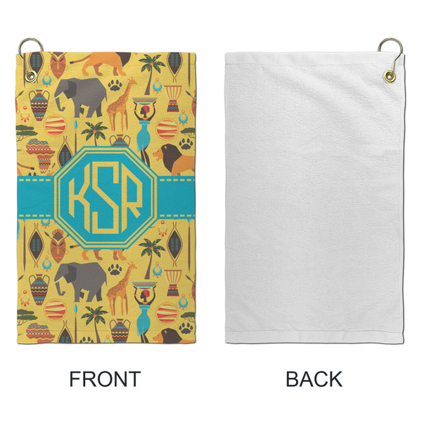 African Safari Microfiber Golf Towels - Small - APPROVAL