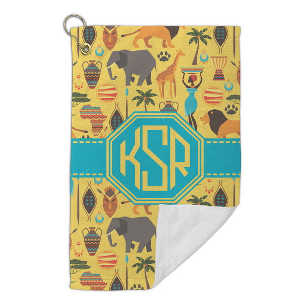 African Safari Microfiber Golf Towels Small - FRONT FOLDED