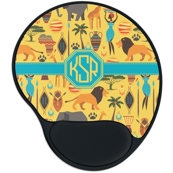 Custom African Safari Mouse Pad with Wrist Support