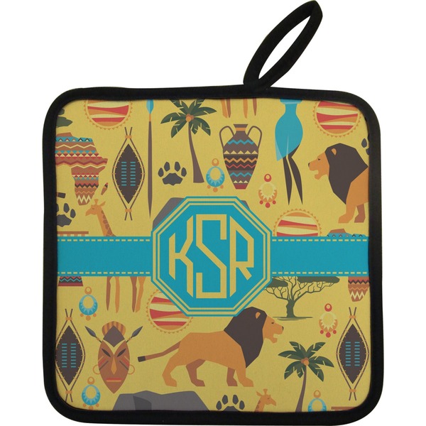 African Safari Neoprene Pot Holder
