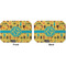 African Safari Octagon Placemat - Double Print Front and Back