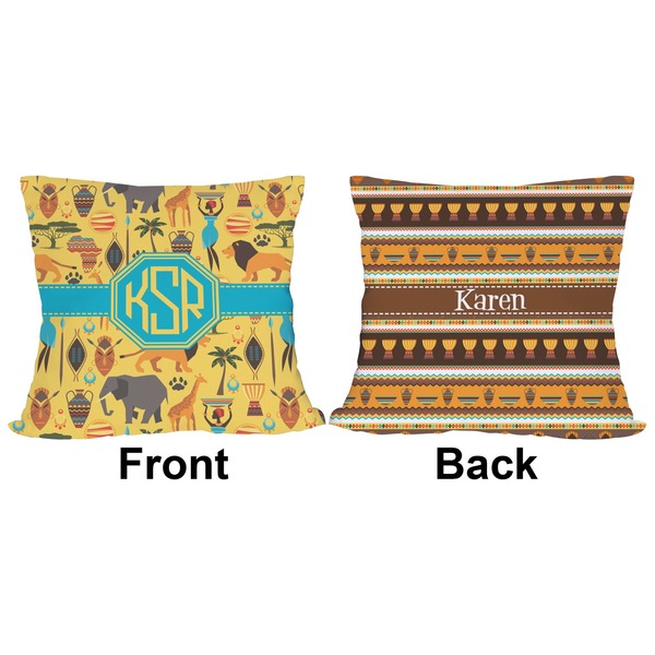 African Safari Outdoor Pillow - 18x18