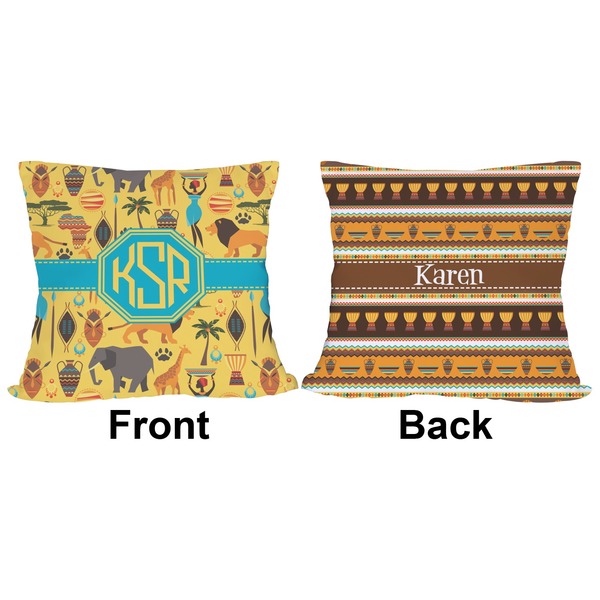 African Safari Outdoor Pillow - 20x20