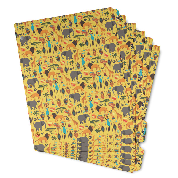 African Safari Page Dividers - Set of 6 - Main/Front