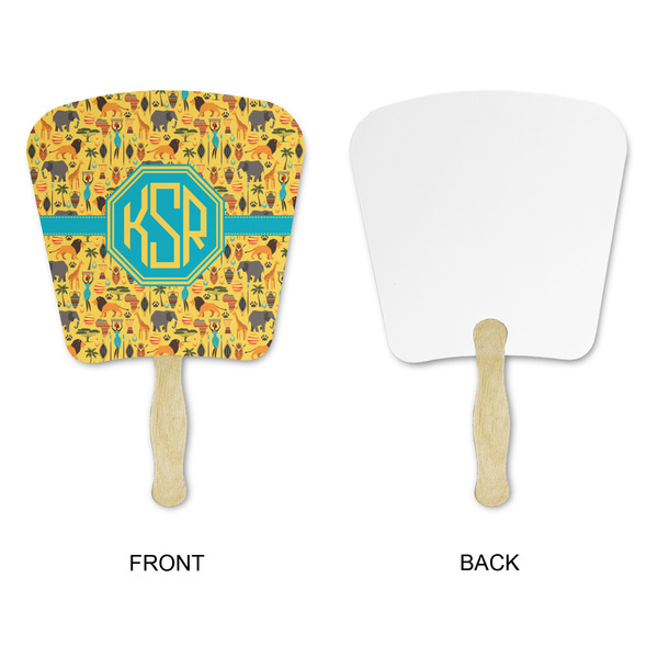 African Safari Paper Fans - Approval