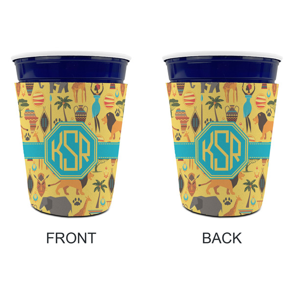 African Safari Party Cup Sleeves - without bottom - Approval