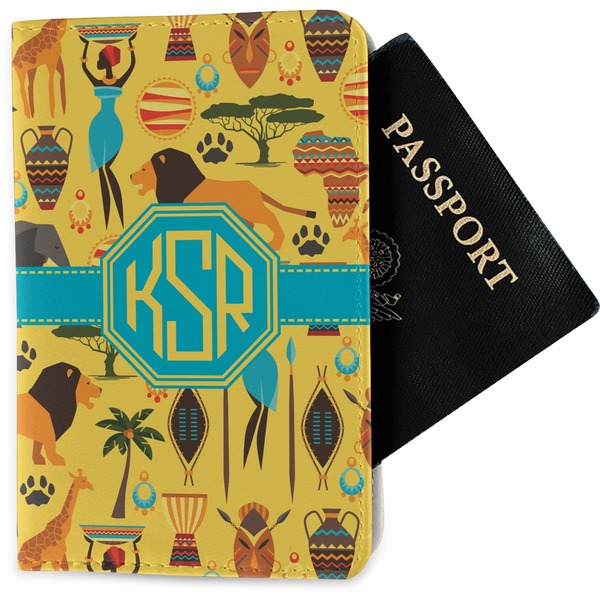 Custom African Safari Passport Holder - Fabric (Personalized)