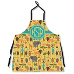 African Safari Apron Without Pockets w/ Monogram