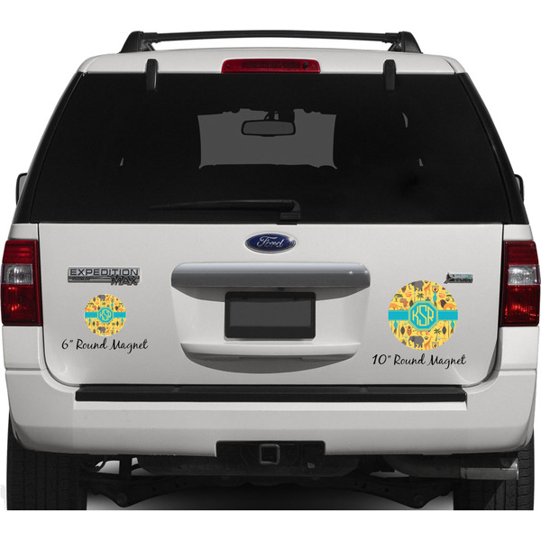 African Safari Personalized Car Magnets on Ford Explorer