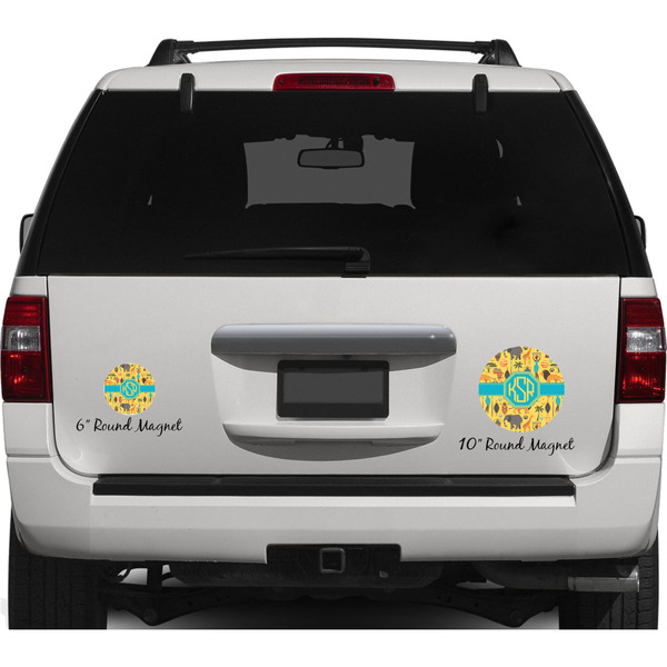African Safari Personalized Car Magnets on Ford Explorer