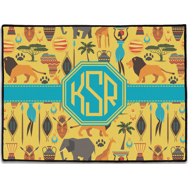 Custom African Safari Door Mat - 24"x18" (Personalized)