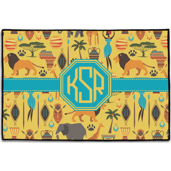 African Safari Personalized Door Mat - 36x24 (APPROVAL)