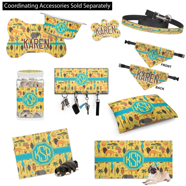 African Safari Customized Pet Accessories