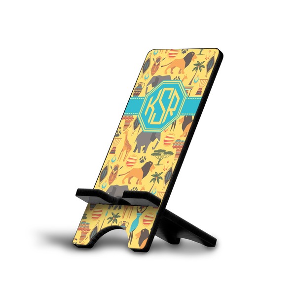 Custom African Safari Cell Phone Stand (Small) (Personalized)