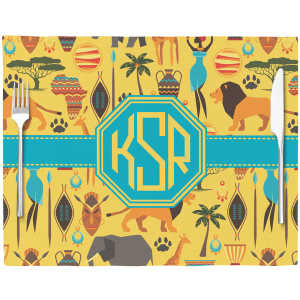 African Safari Placemat with Props