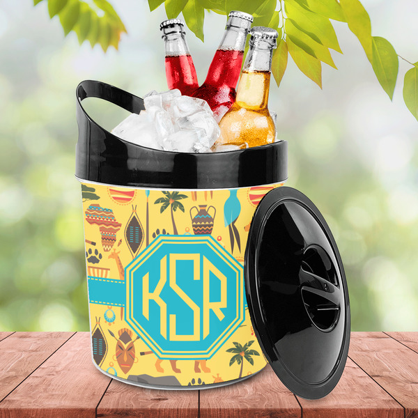 African Safari Plastic Ice Bucket - LIFESTYLE
