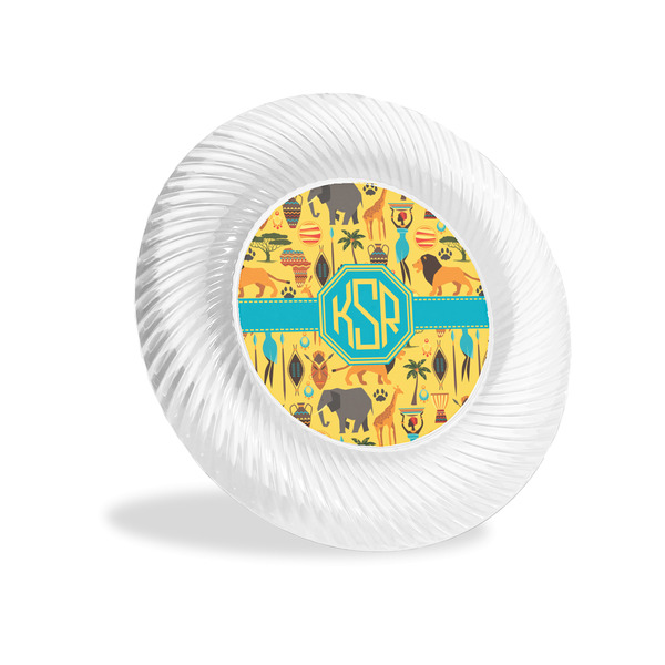 Custom African Safari Plastic Party Appetizer & Dessert Plates - 6" (Personalized)