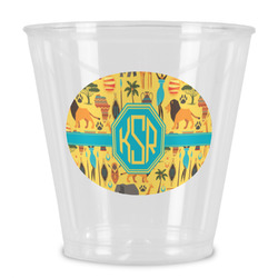 African Safari Plastic Shot Glass (Personalized)