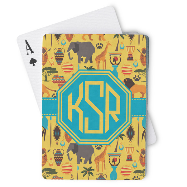 Custom African Safari Playing Cards (Personalized)