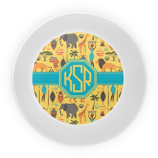 African Safari Melamine Bowl - Center