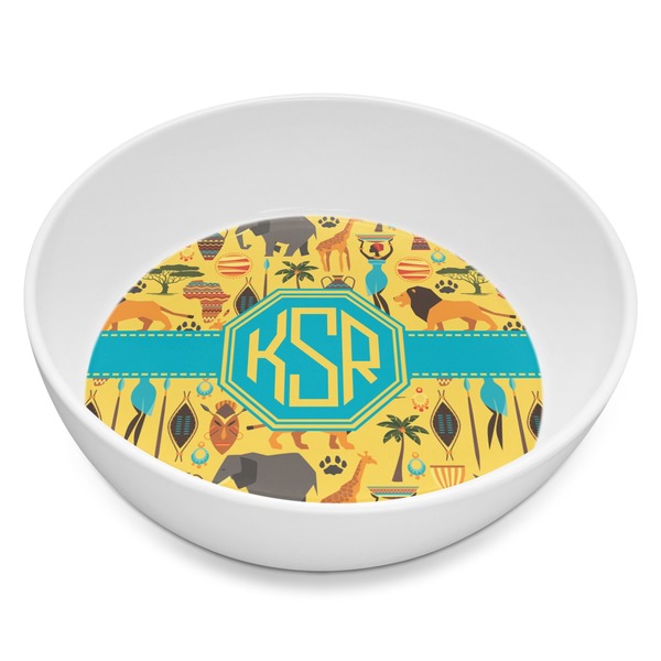 Custom African Safari Melamine Bowl - 8 oz (Personalized)