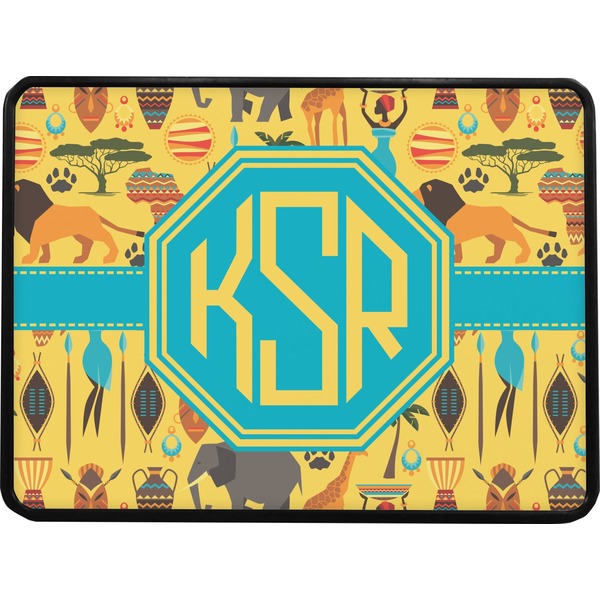 African Safari Rectangular Car Hitch Cover w/ FRP Insert (Select Size)