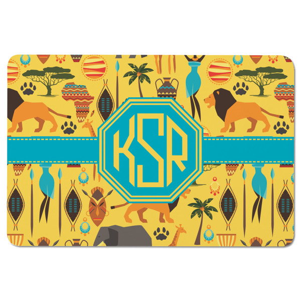 African Safari Rectangular Fridge Magnet - FRONT