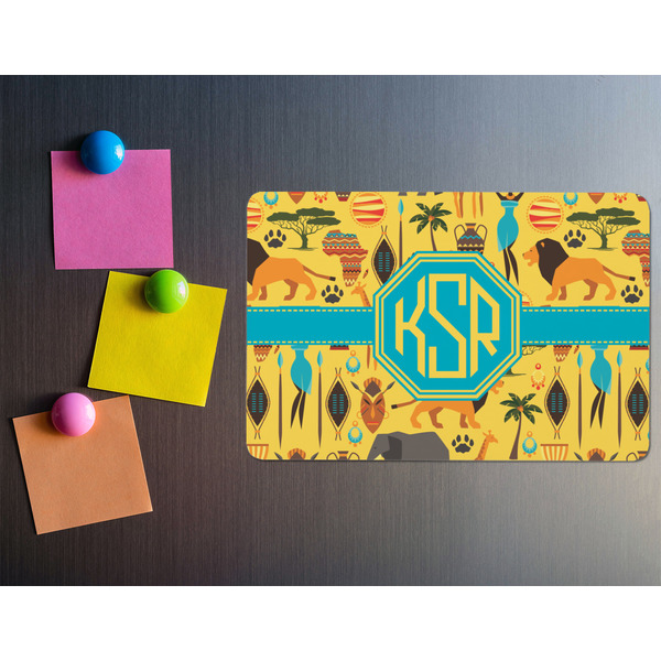 African Safari Rectangular Fridge Magnet - LIFESTYLE