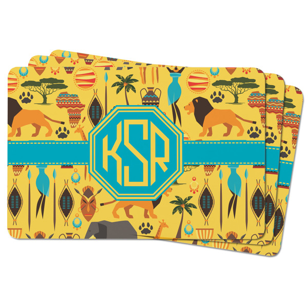 African Safari Rectangular Fridge Magnet - THREE