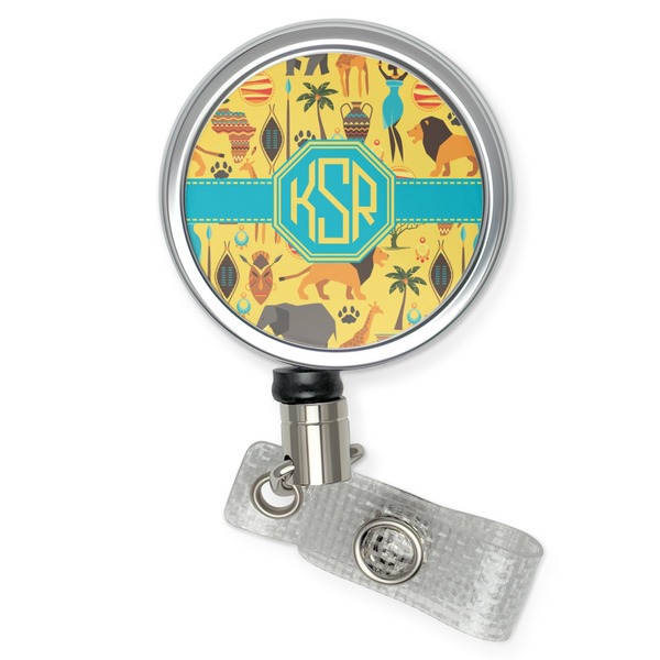 Custom African Safari Retractable Badge Reel (Personalized)